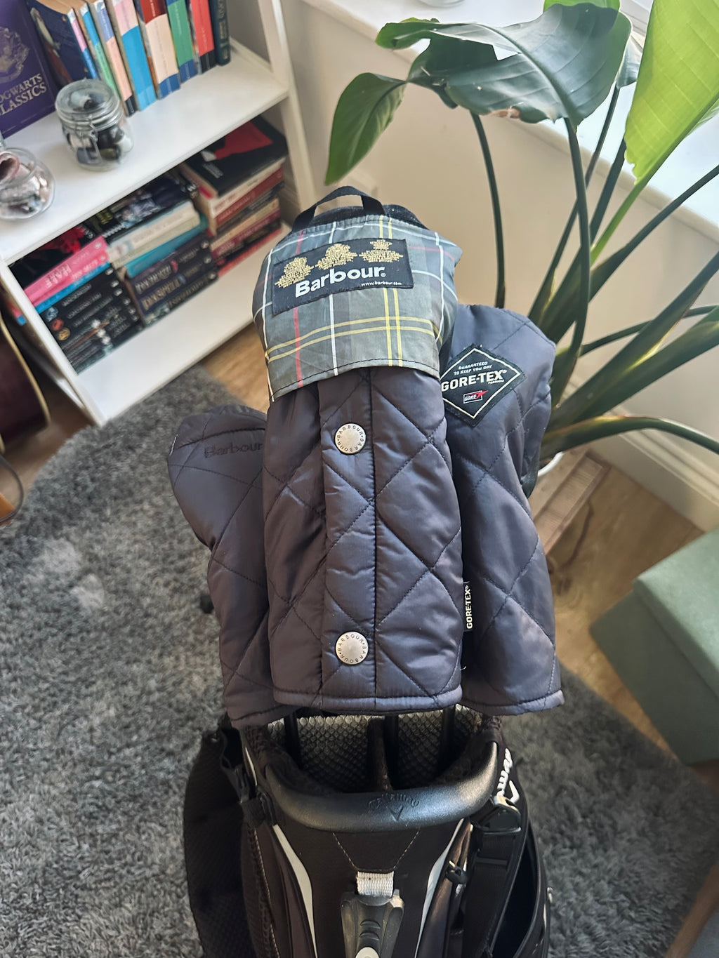Barbour Gore-Tex Headcover Set (Driver, Wood & Hybrid)