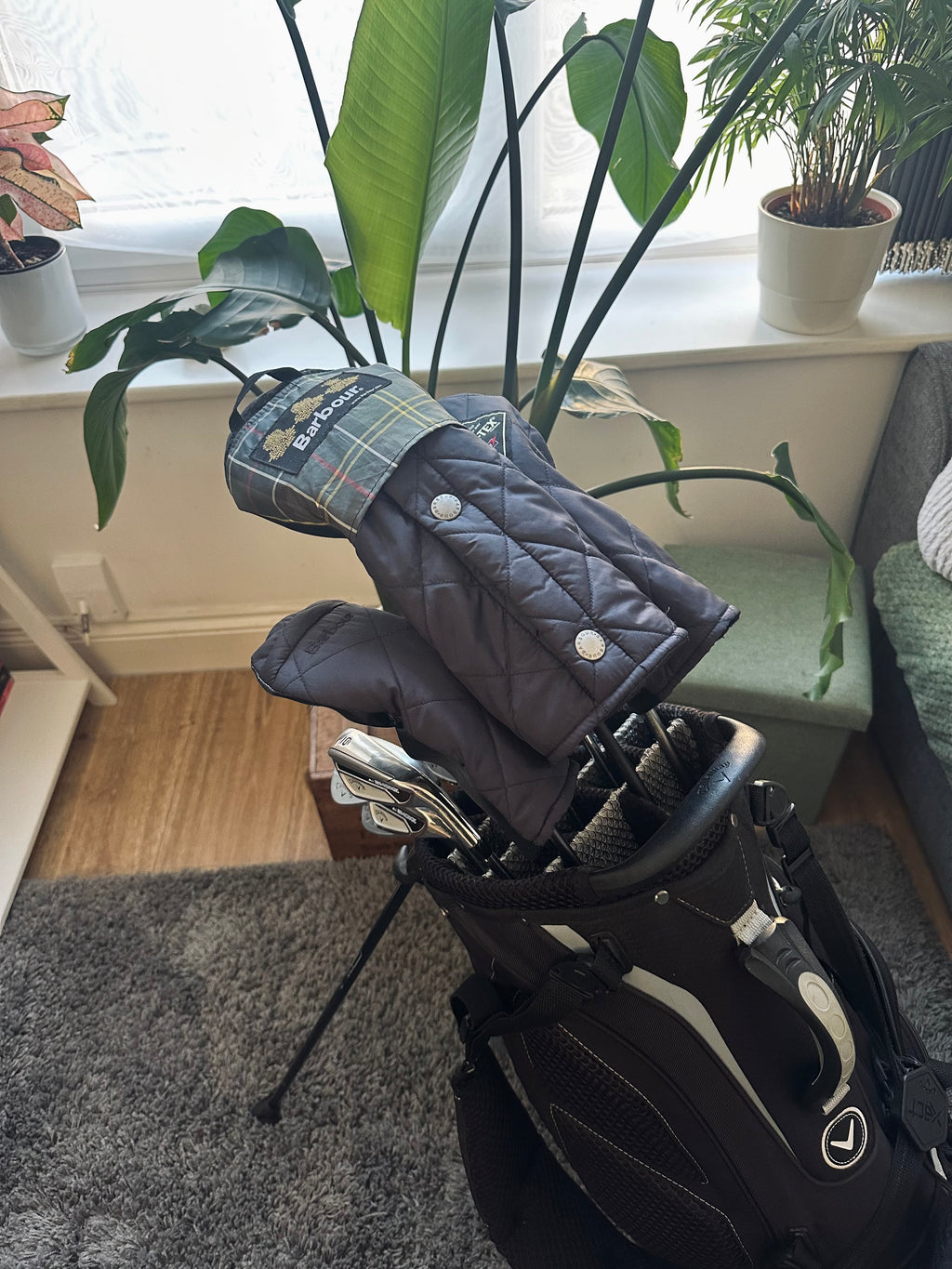Barbour Gore-Tex Headcover Set (Driver, Wood & Hybrid)
