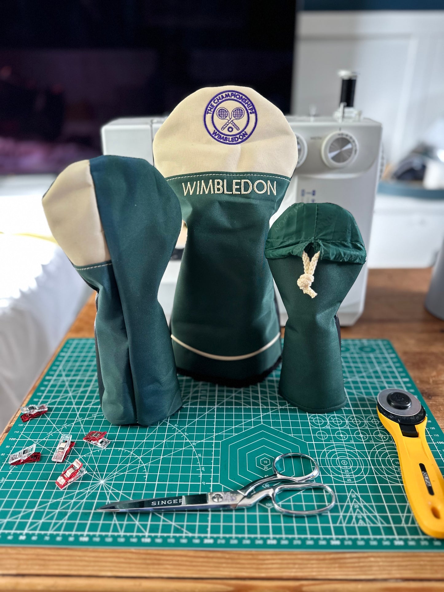 Wimbledon Golf Headcover Set 1 of 1