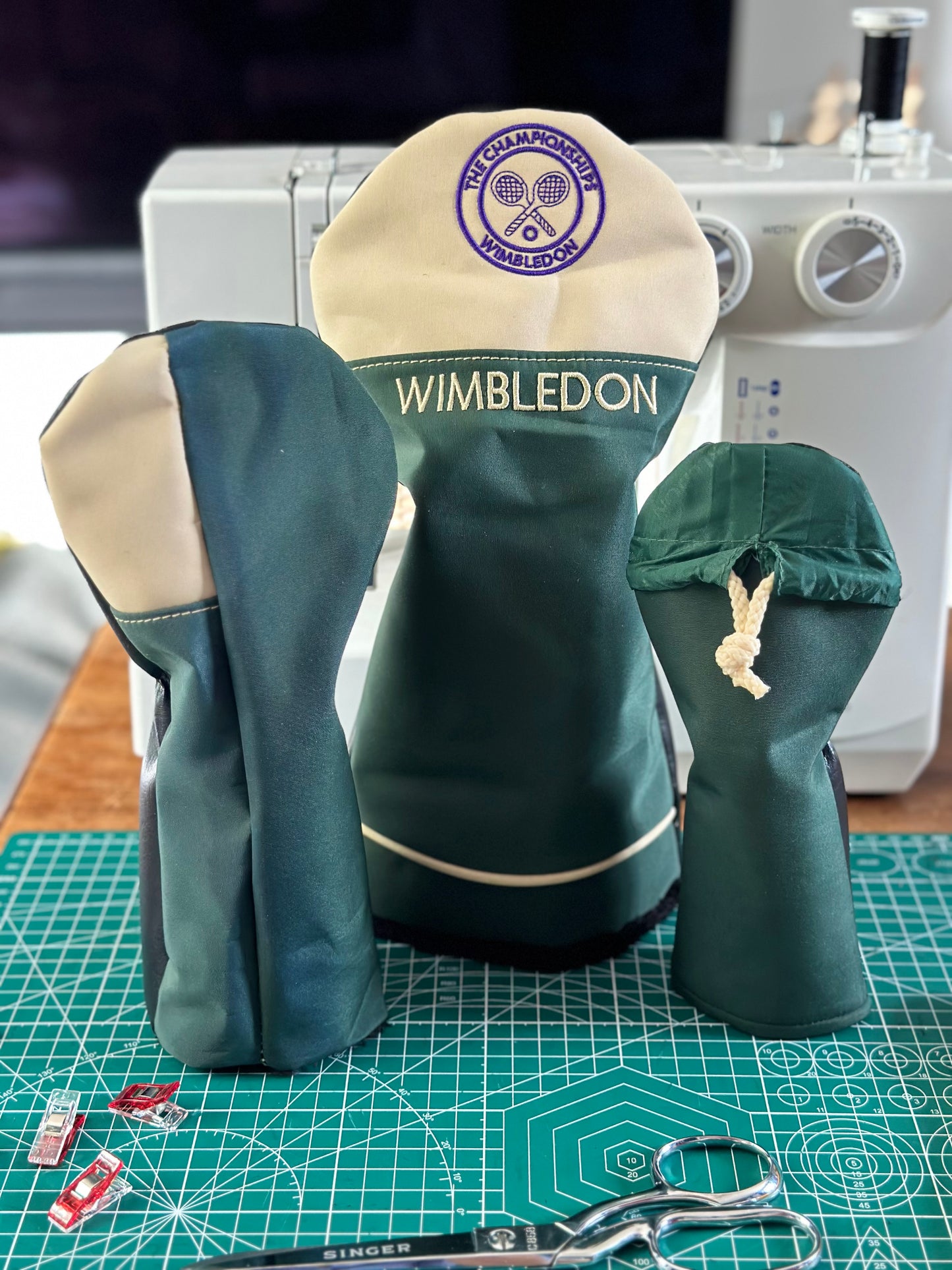 Wimbledon Golf Headcover Set 1 of 1