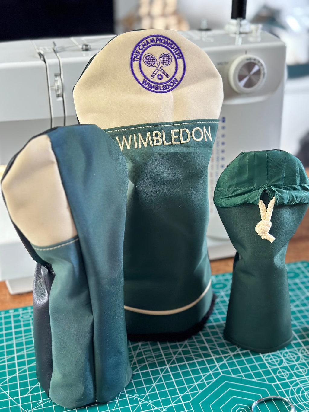 Wimbledon - Headcover Set (Driver, Wood & Hybrid)